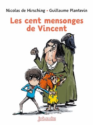 cover image of Les cent mensonges de Vincent